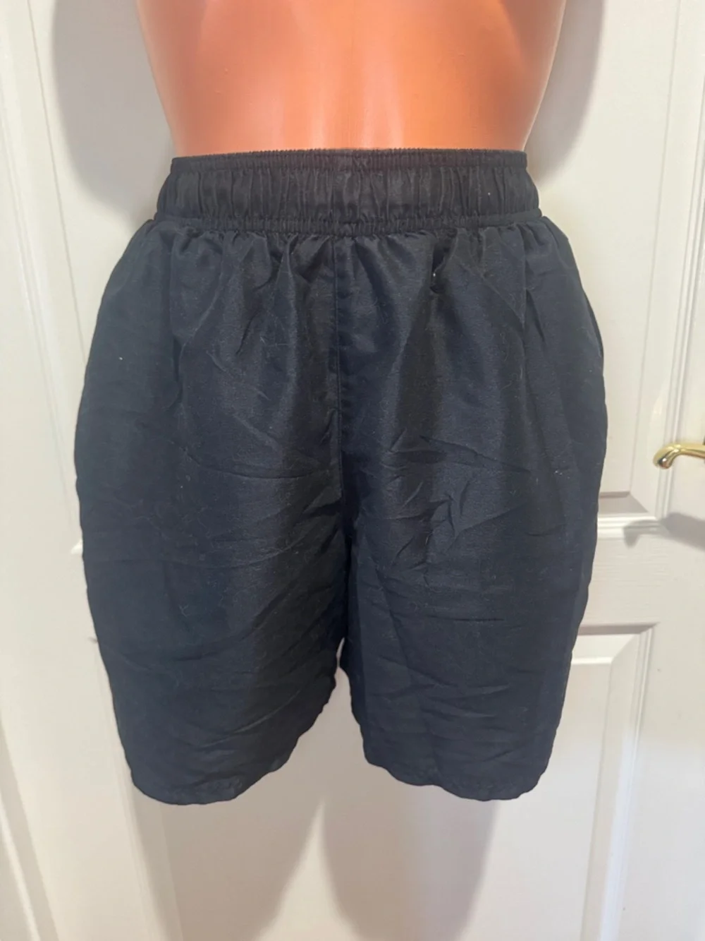 NIKE High Waist Athletic Shorts Black M Medium $30 EUC KL